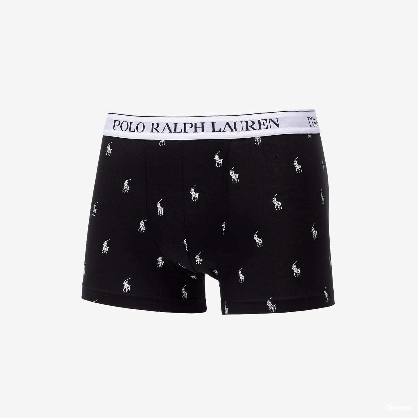 Boxer shorts Polo Ralph Lauren Stretch Cotton Five Classic Trunks černé