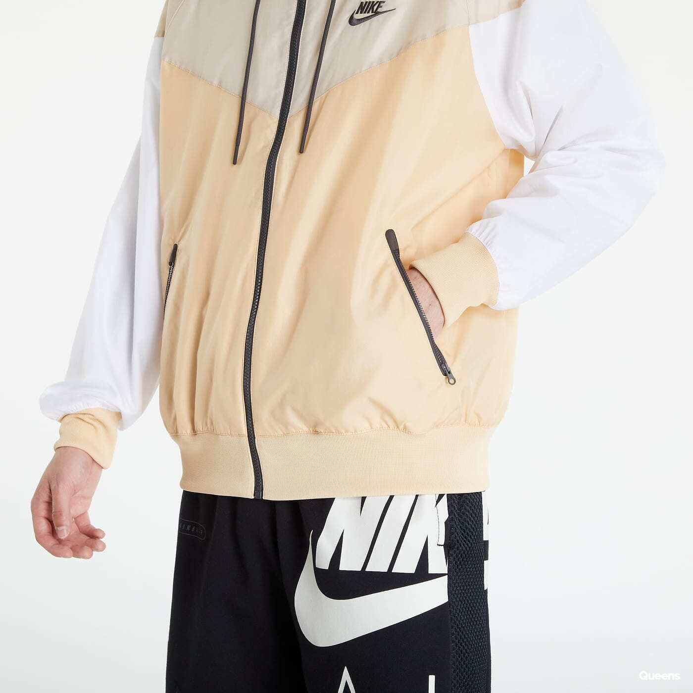 Wiatrówki Nike Sportswear Windrunner Hooded Jacket Creamy