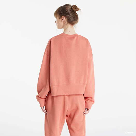 Red nike outlet oversized sweatshirt
