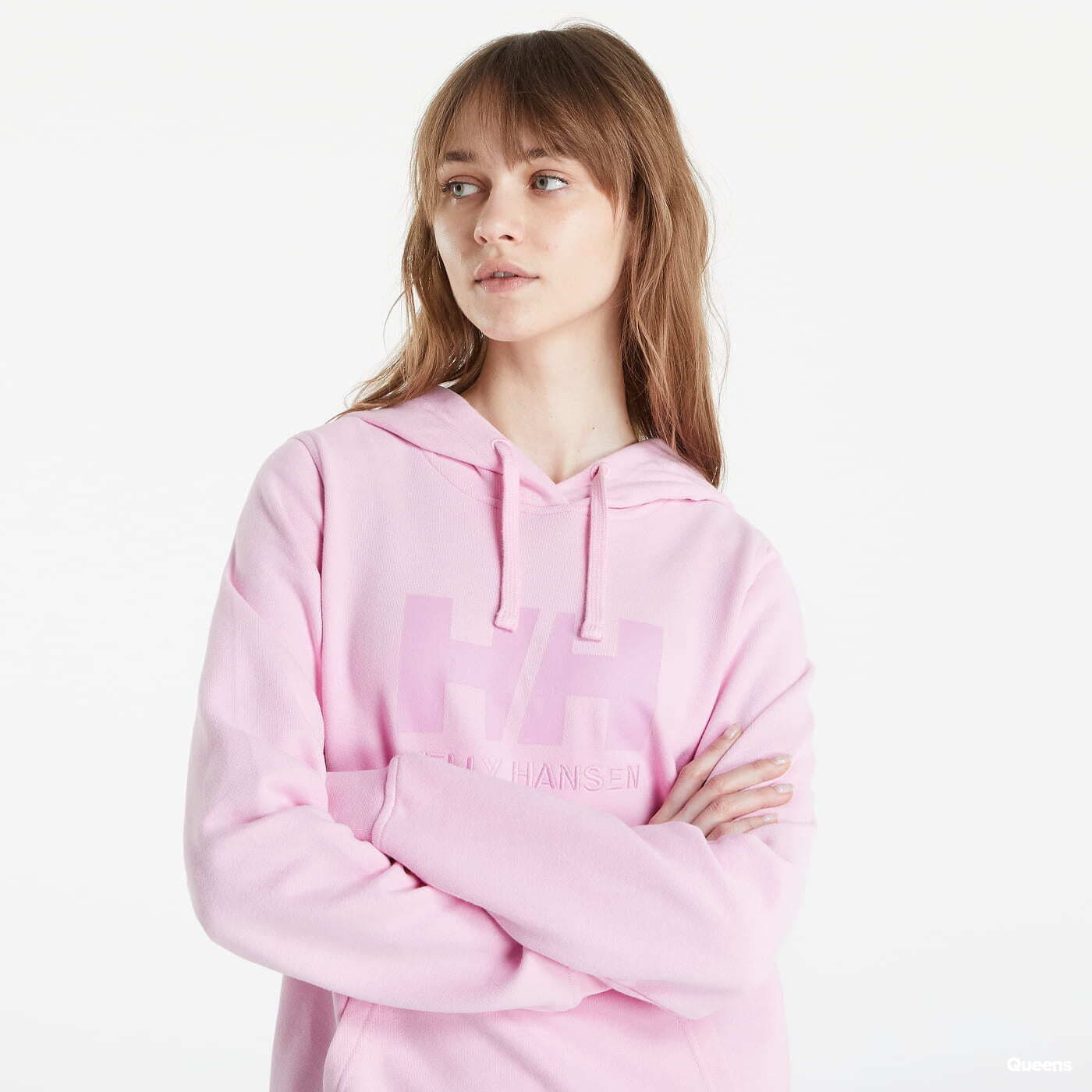 Суичърти Helly Hansen W Hh Logo Hoodie Pink Sorbet