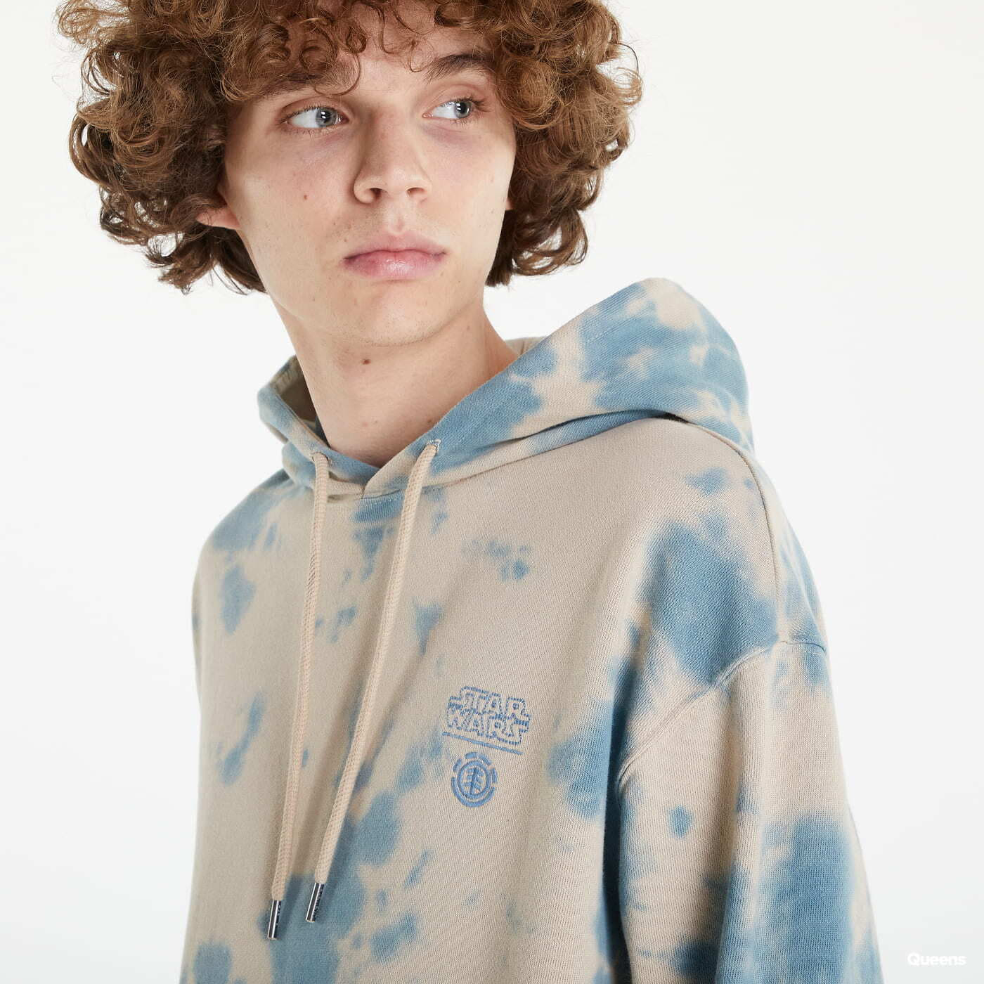 Mikiny Element SWXE Galaxy Hood Beige/ Blue