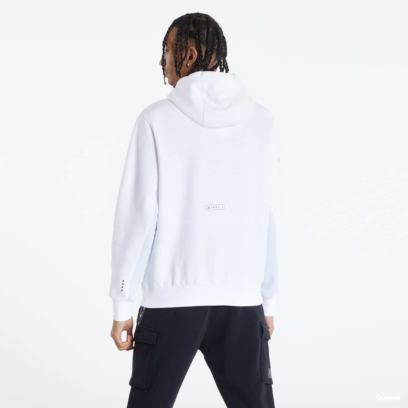 Mikiny Nike Air Hoodie White