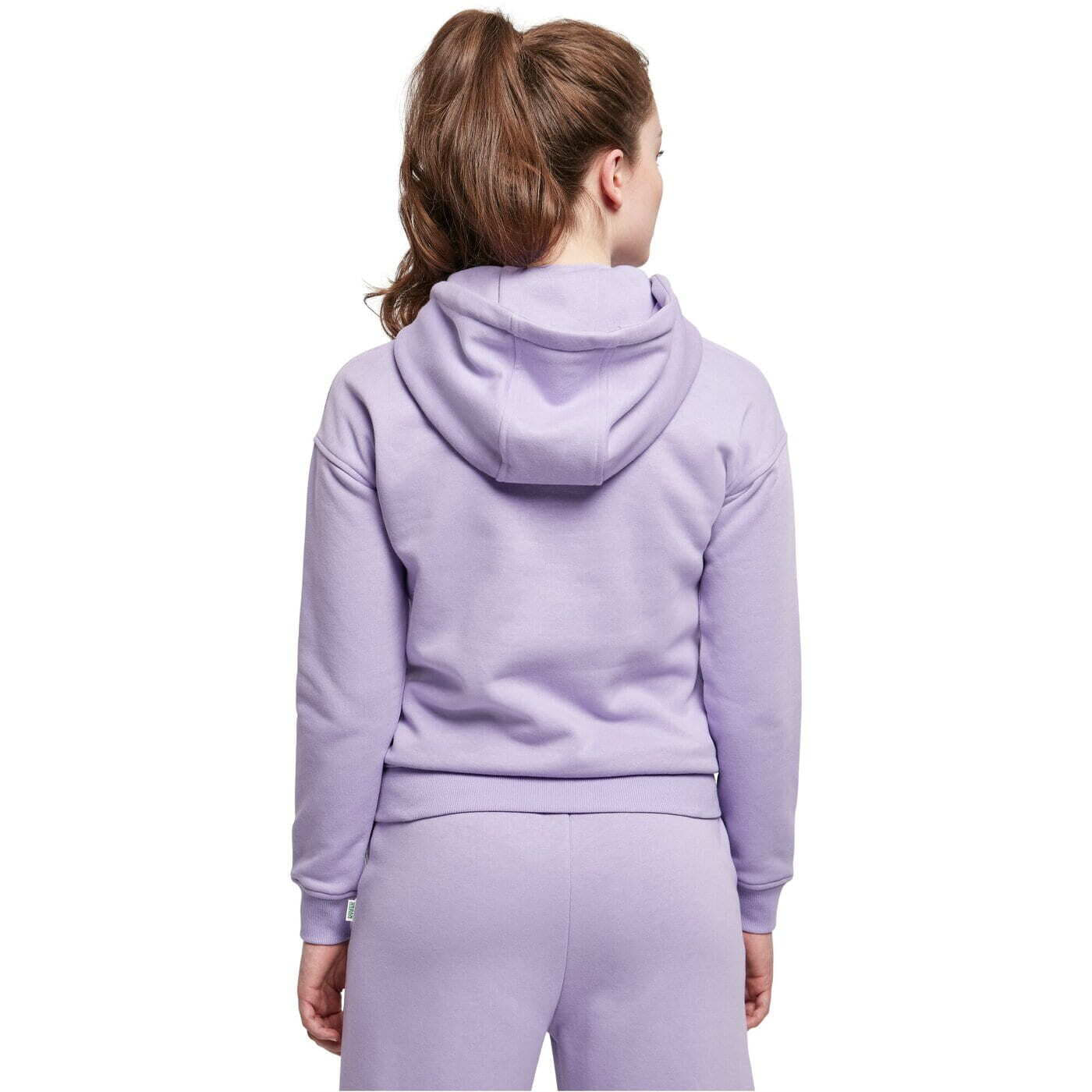 Sweatshirts Urban Classics Ladies Organic Hoody Purple