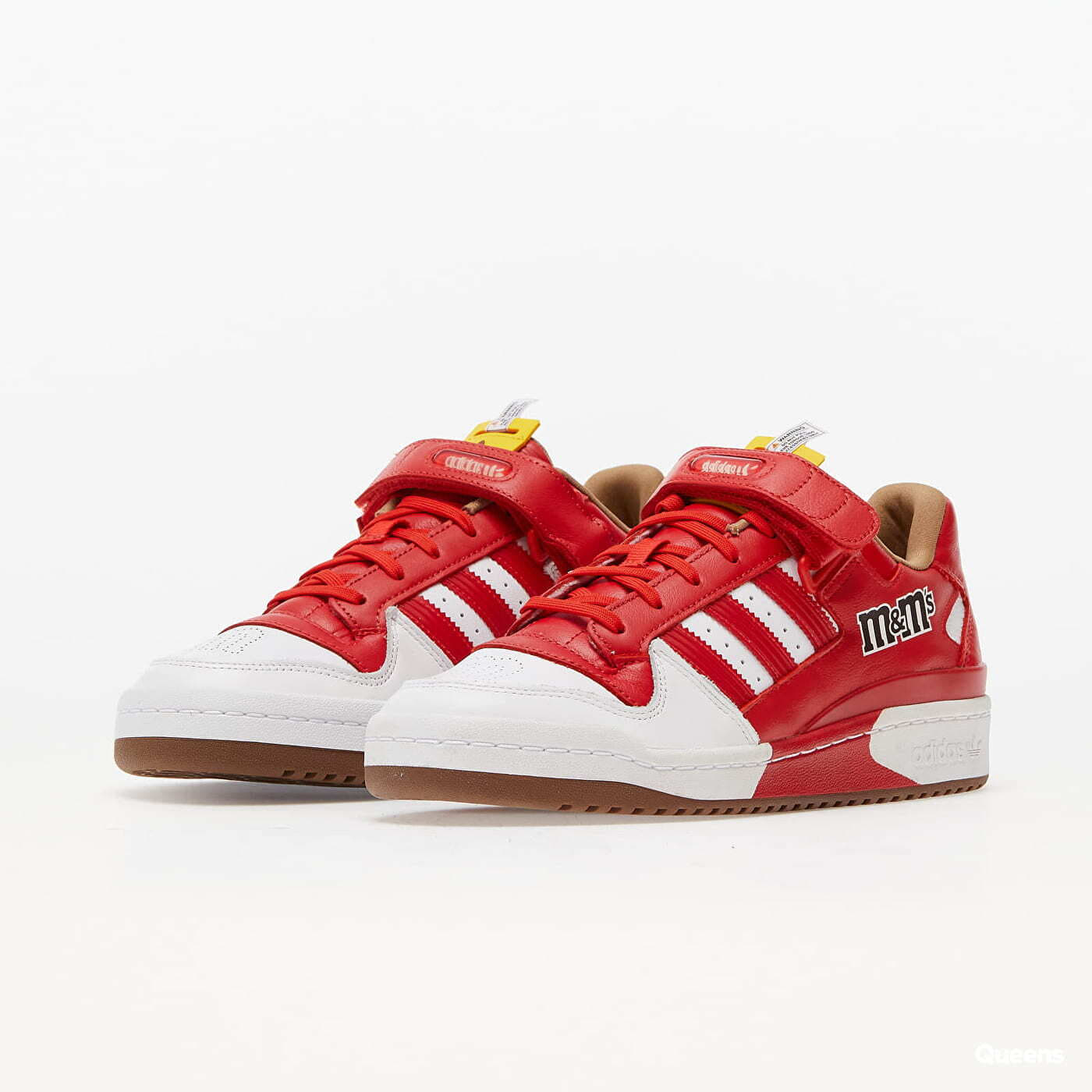 Ανδρικά πάνινα παπούτσια και αθλητικά παπούτσια adidas Originals M&M's Forum Low 84 red