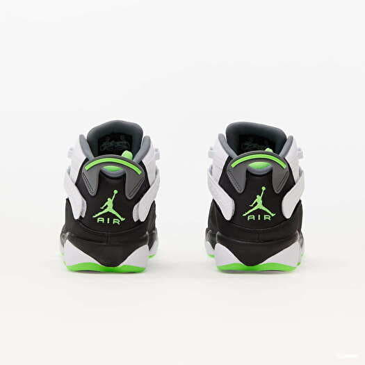 black and green 6 rings