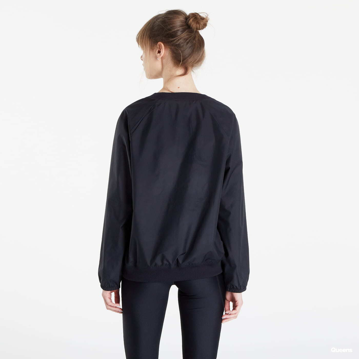 Sudaderas Under Armour Rush Woven Crew Black/ White