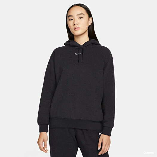Womens plush hoodie top