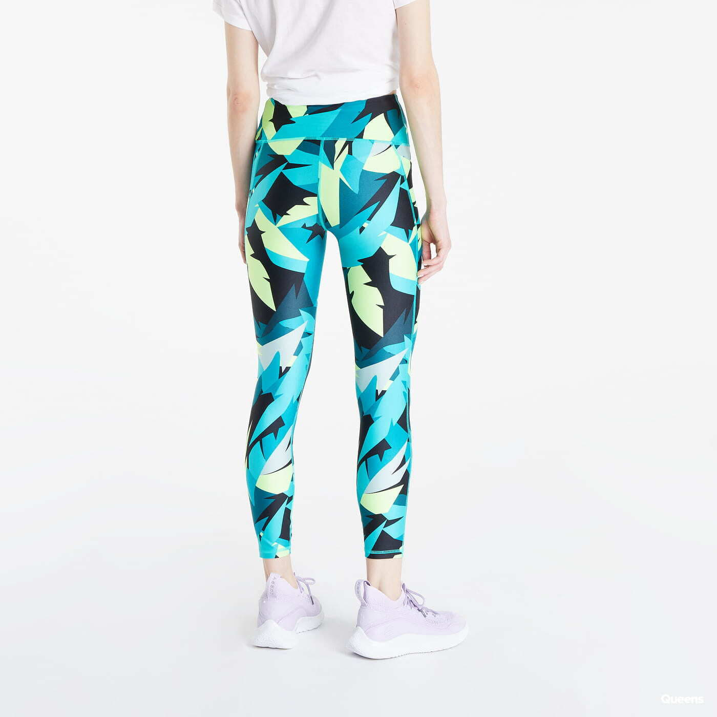 Pajkice  Under Armour HeatGear Ankle Leggins Green