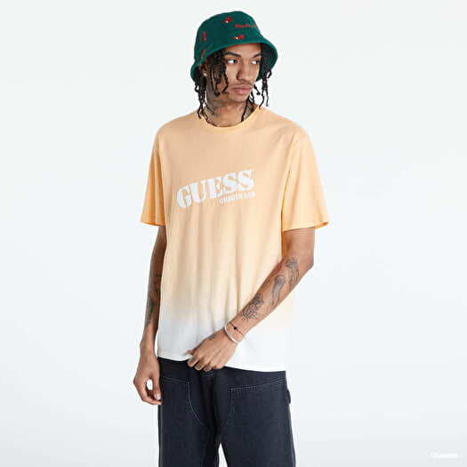 Guess t shirt orange clearance