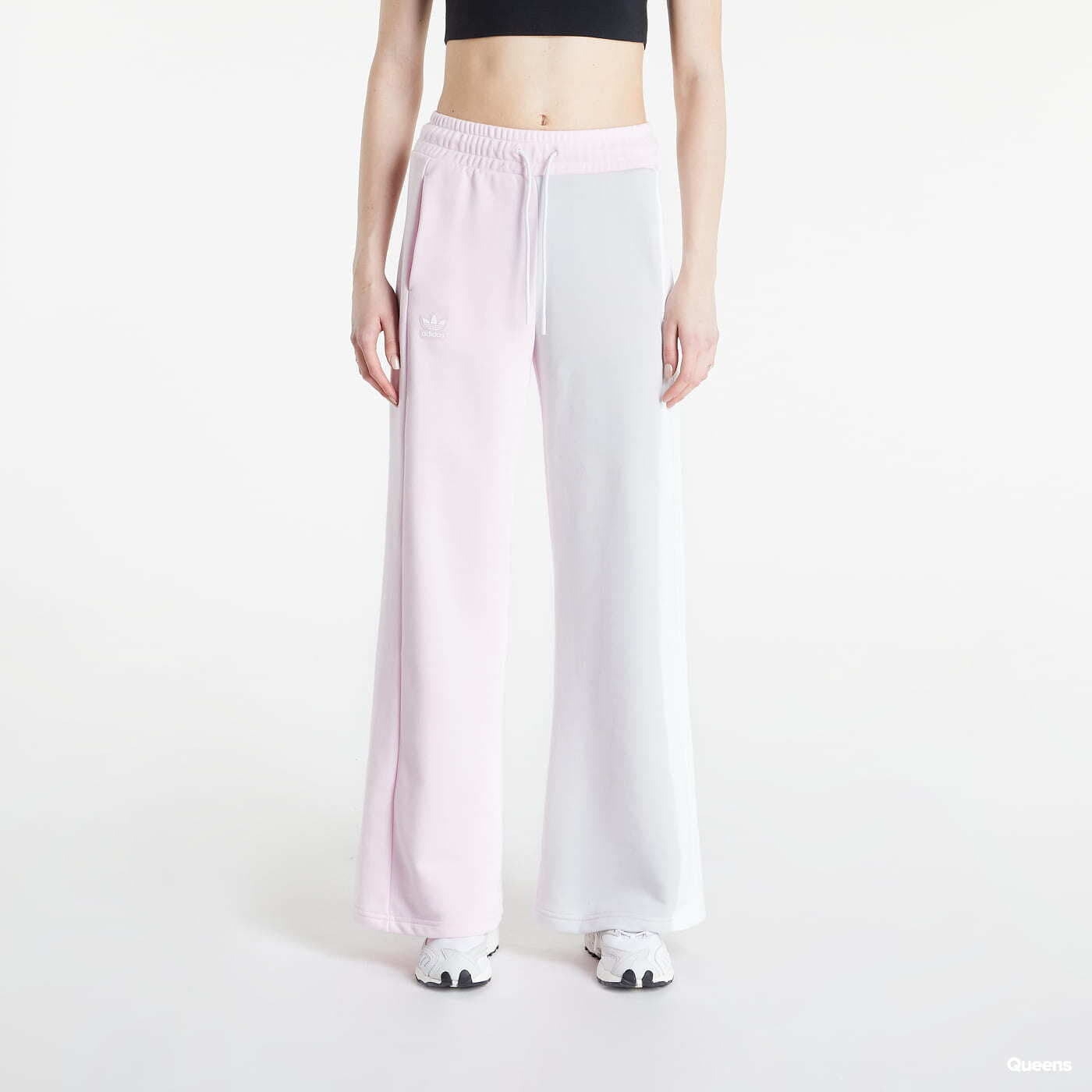 Adidas wide leg sweatpants outlet