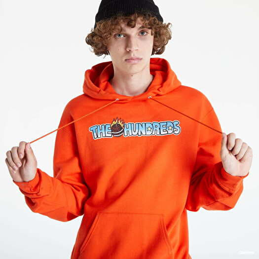 Sweatshirts The Hundreds Kong Bar Pullover Orange Queens