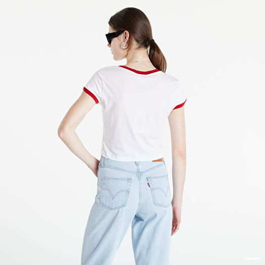 Guess logo crop top shop
