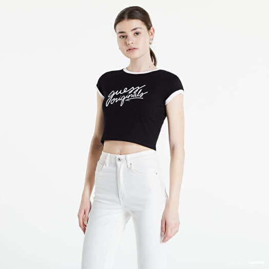 Guess t sales shirt crop top