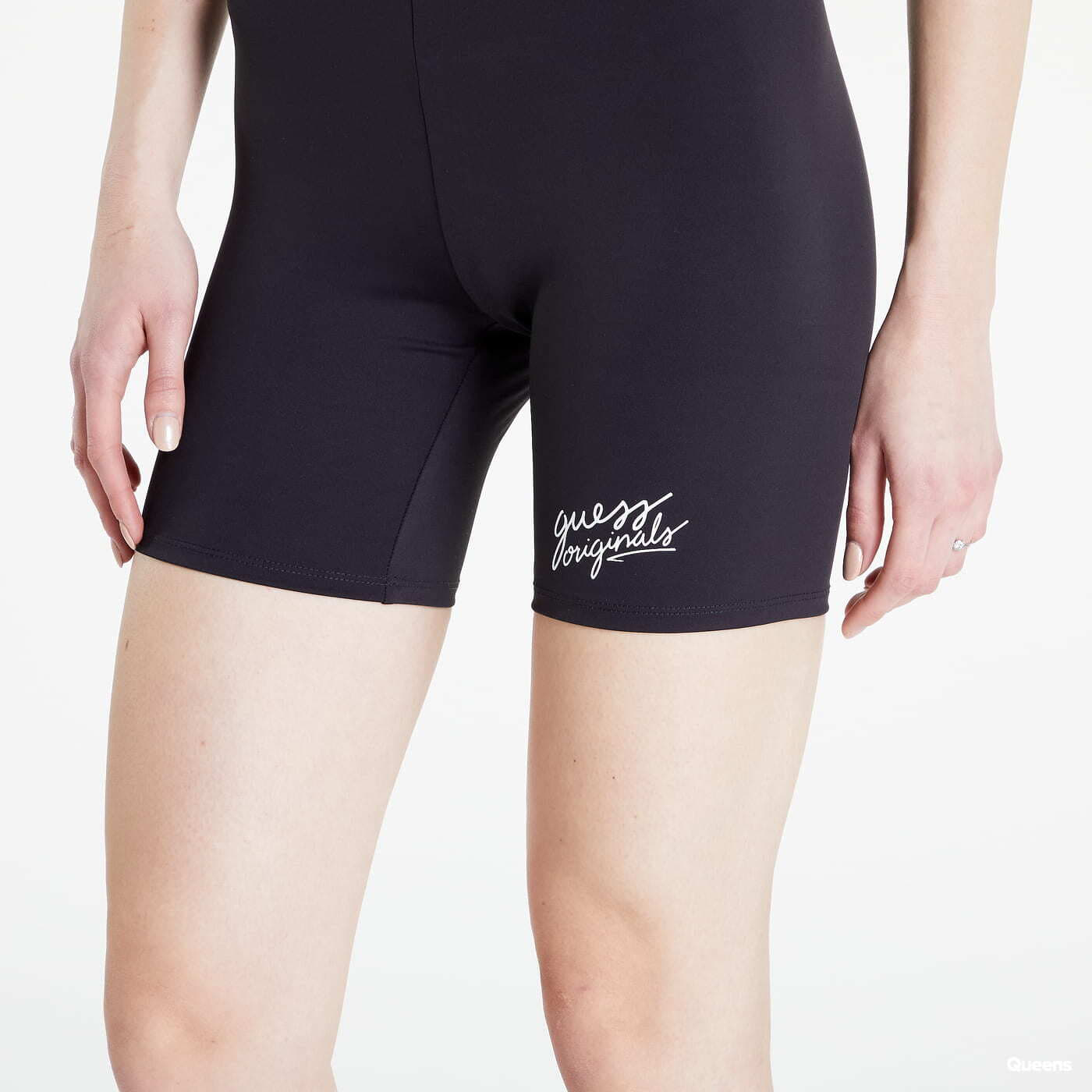 Shorts GUESS Logo Biker Shorts Black