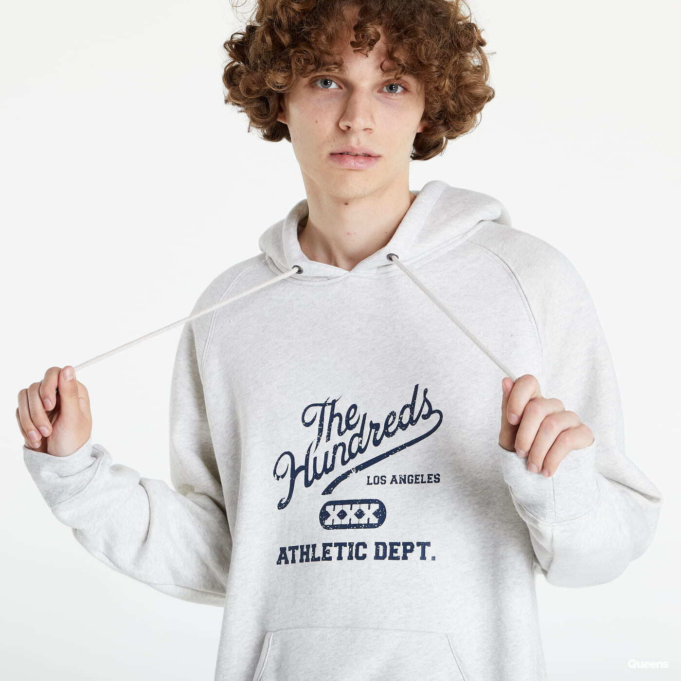 Mikiny The Hundreds Athletica Pullover Grey