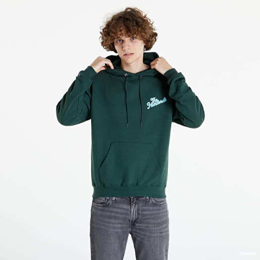 The hundreds top green hoodie