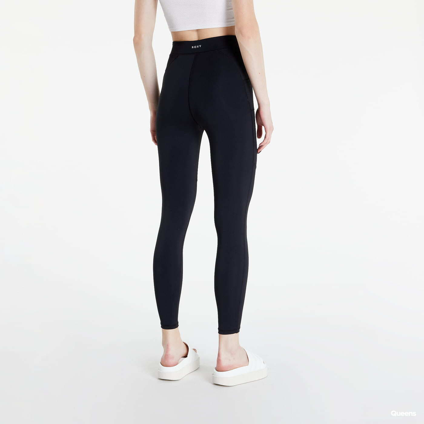 Hlače Roxy Here She Comes Again Leggings černé