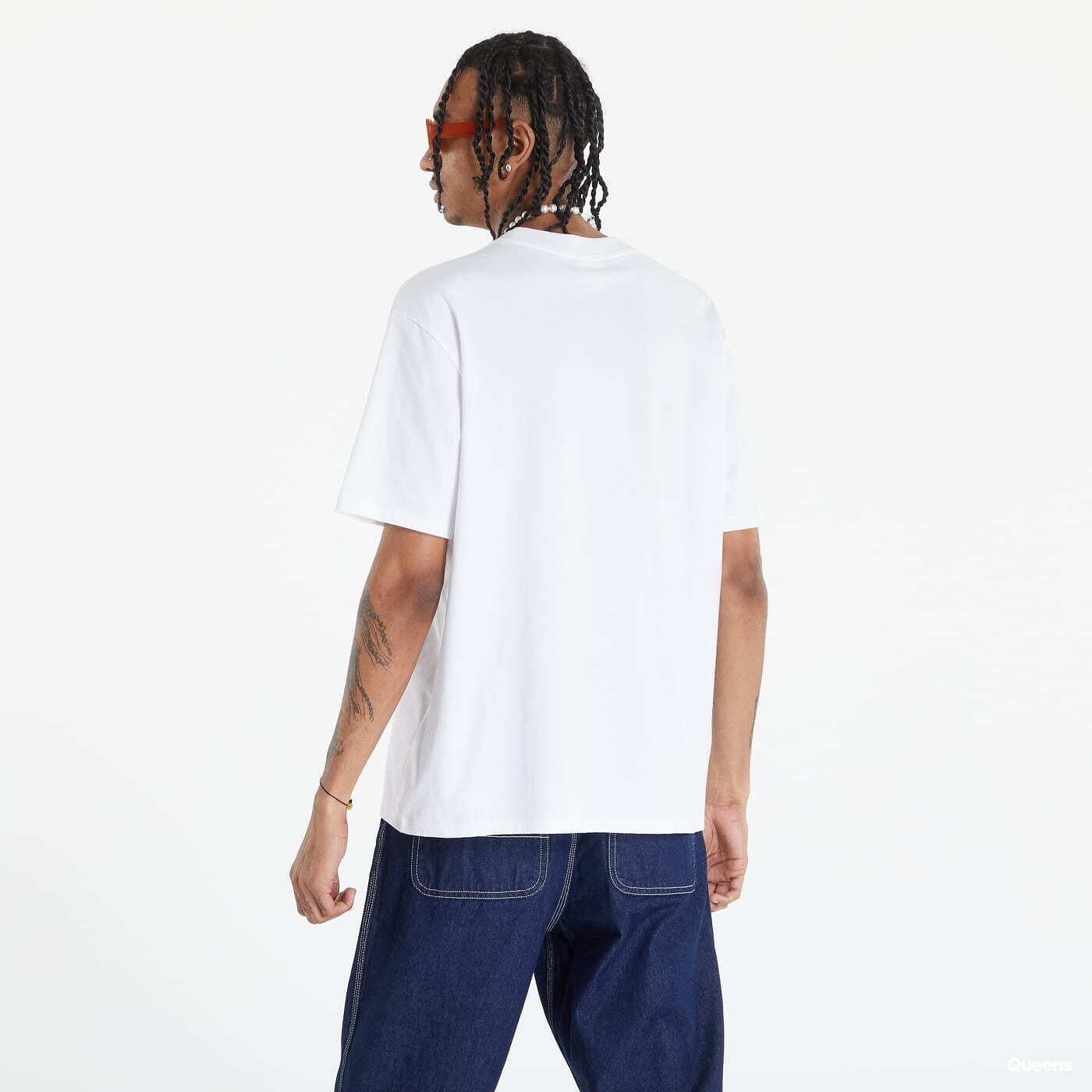 T-Shirts GUESS Front Logo T-Shirt White
