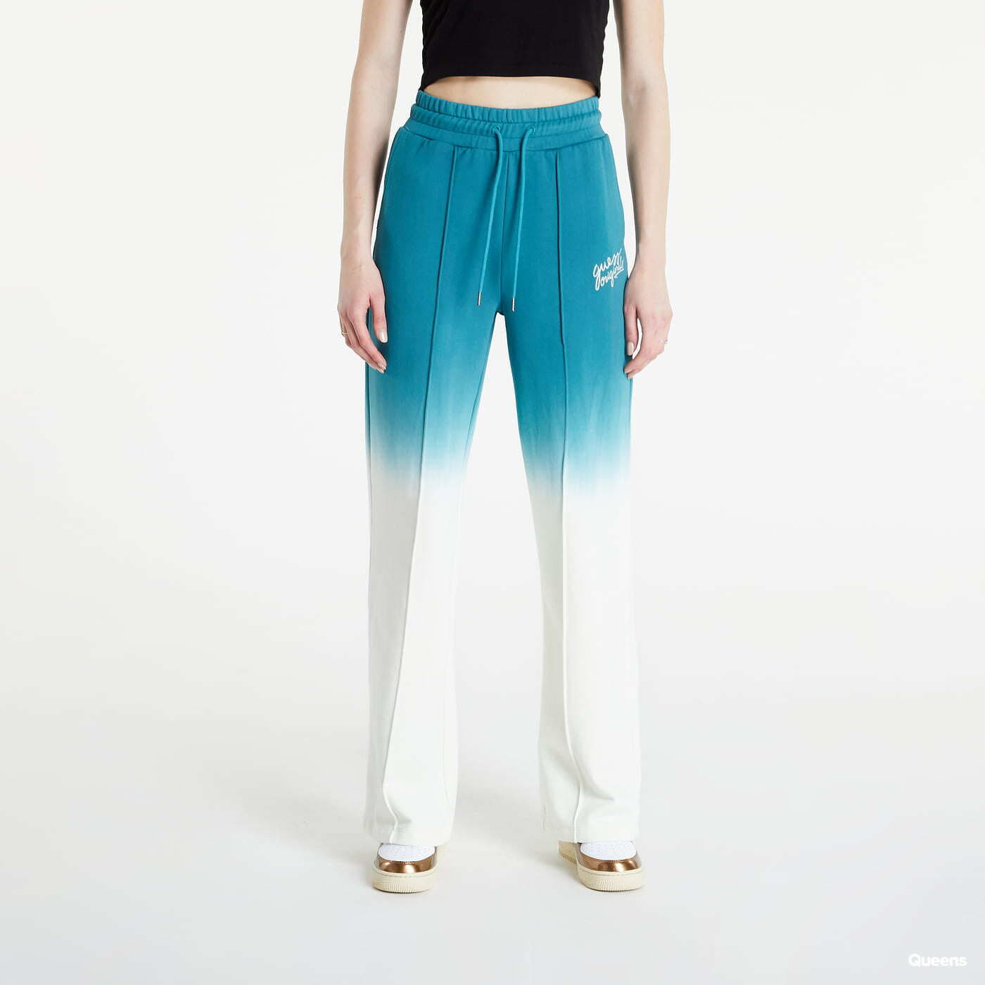 Φόρμες GUESS Sweat Pant White / Blue