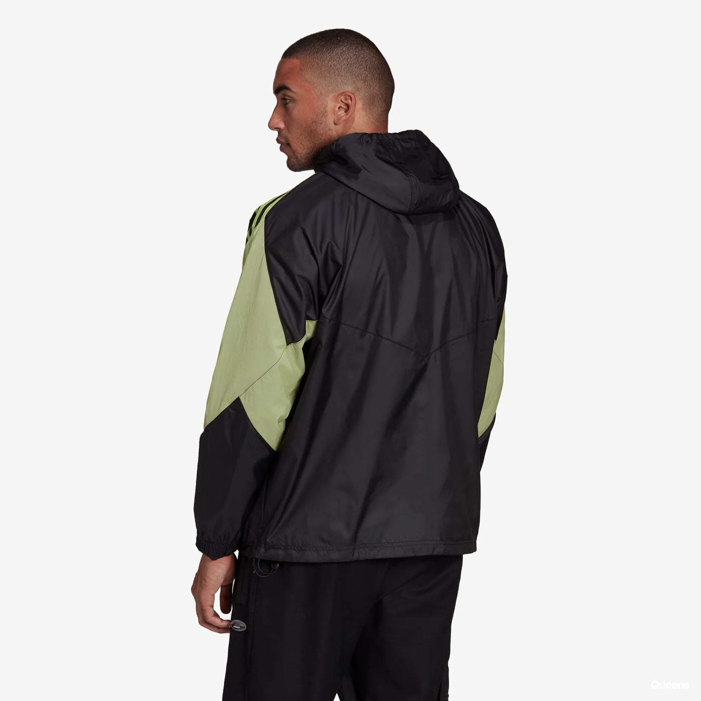 Windjacke adidas Originals Sport Lightning Windbreaker Black