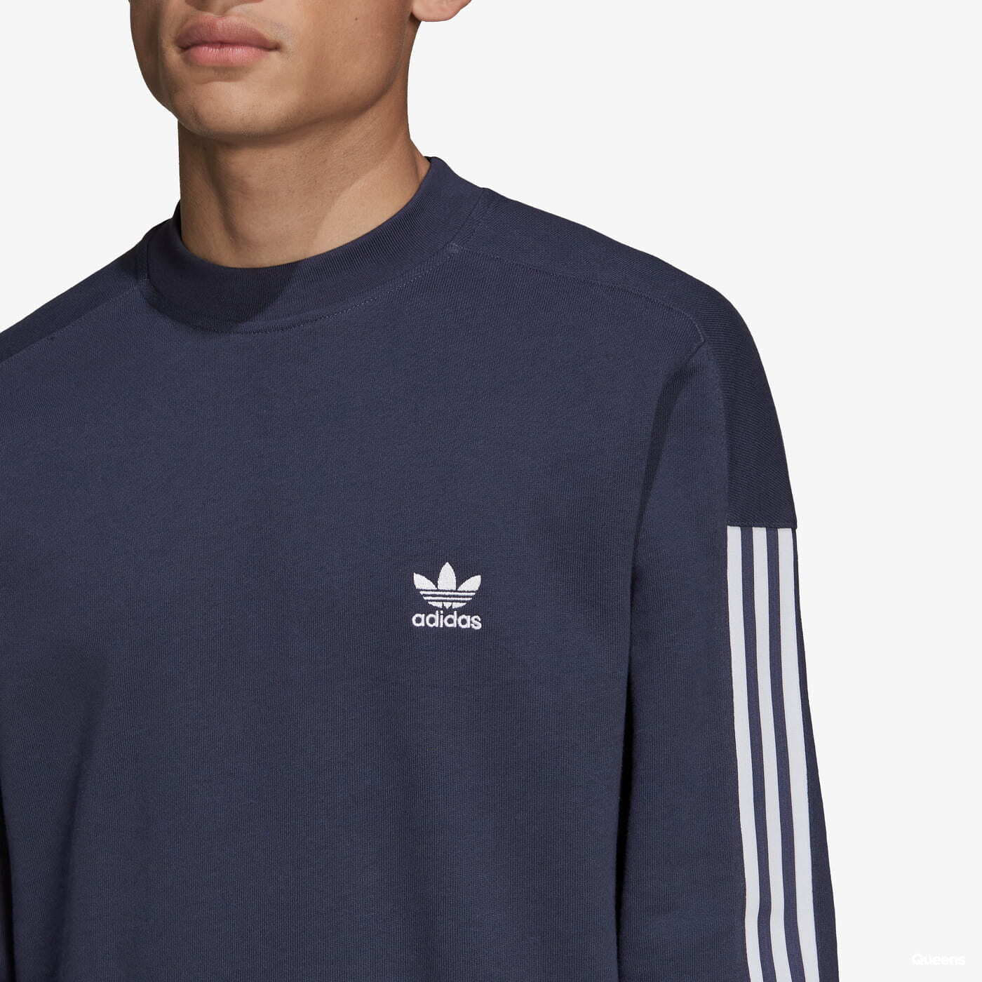 Mikiny adidas Originals Lock Up Crewneck navy