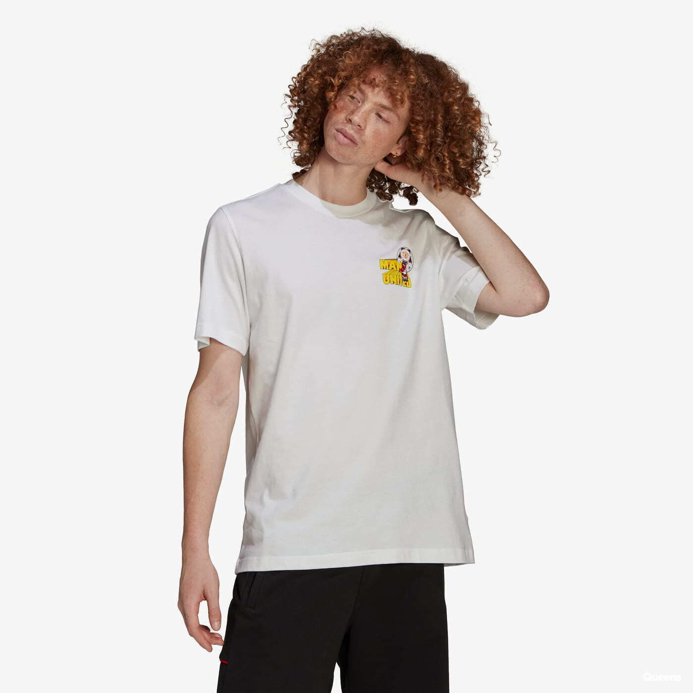 T-shirts adidas Originals Man Utd GR T-shirt White