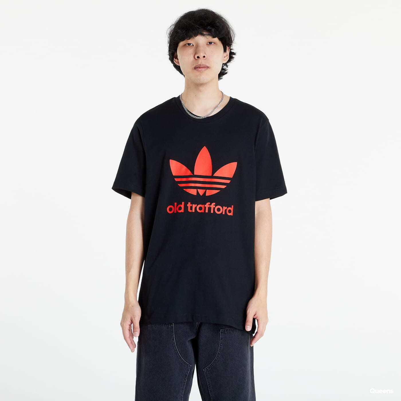 T-paidat adidas Originals Old Trafford T-shirt Black