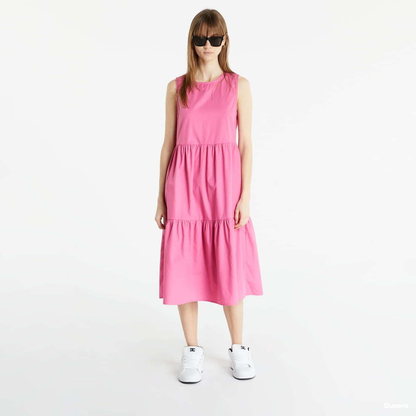 Robe Noisy May NMLoone S/L Dress Pink XS