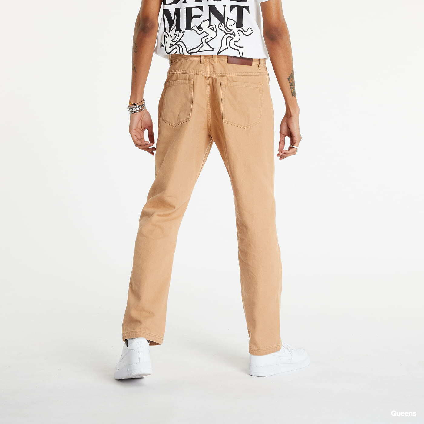 Bikses PLEASURES Friction Work Pant Brown