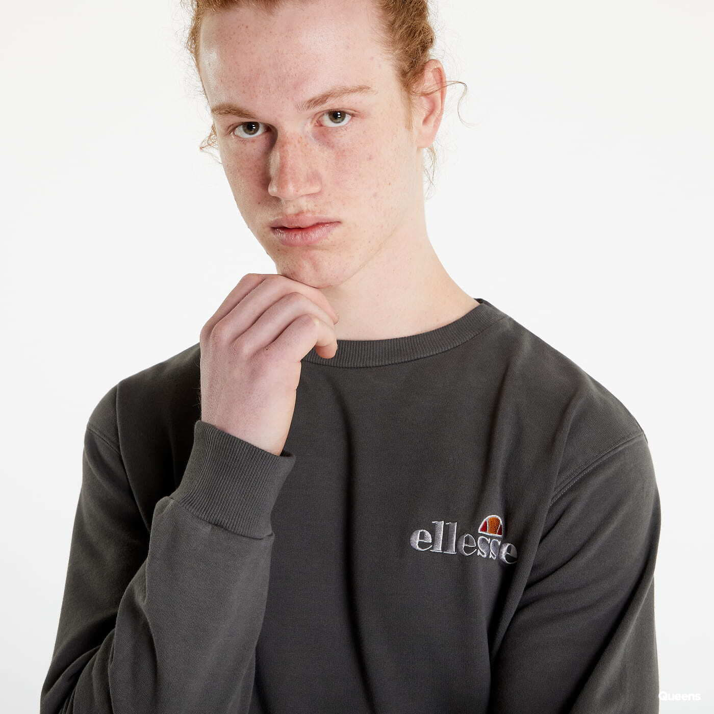 Mikiny ellesse Calendula Sweatshirt Black