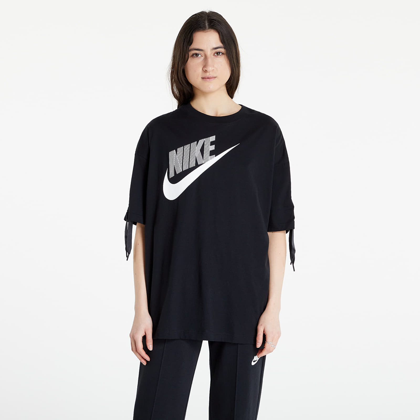 Black nike shirt womens cheap