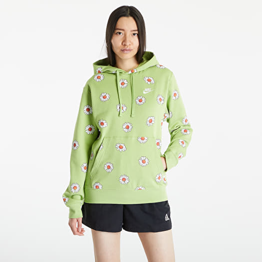 Nike green pullover hoodie online