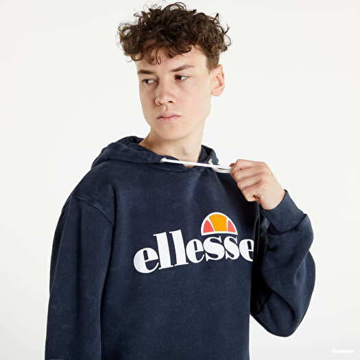 Ellesse Men's SL Gottero Pullover Hoodie, Grey