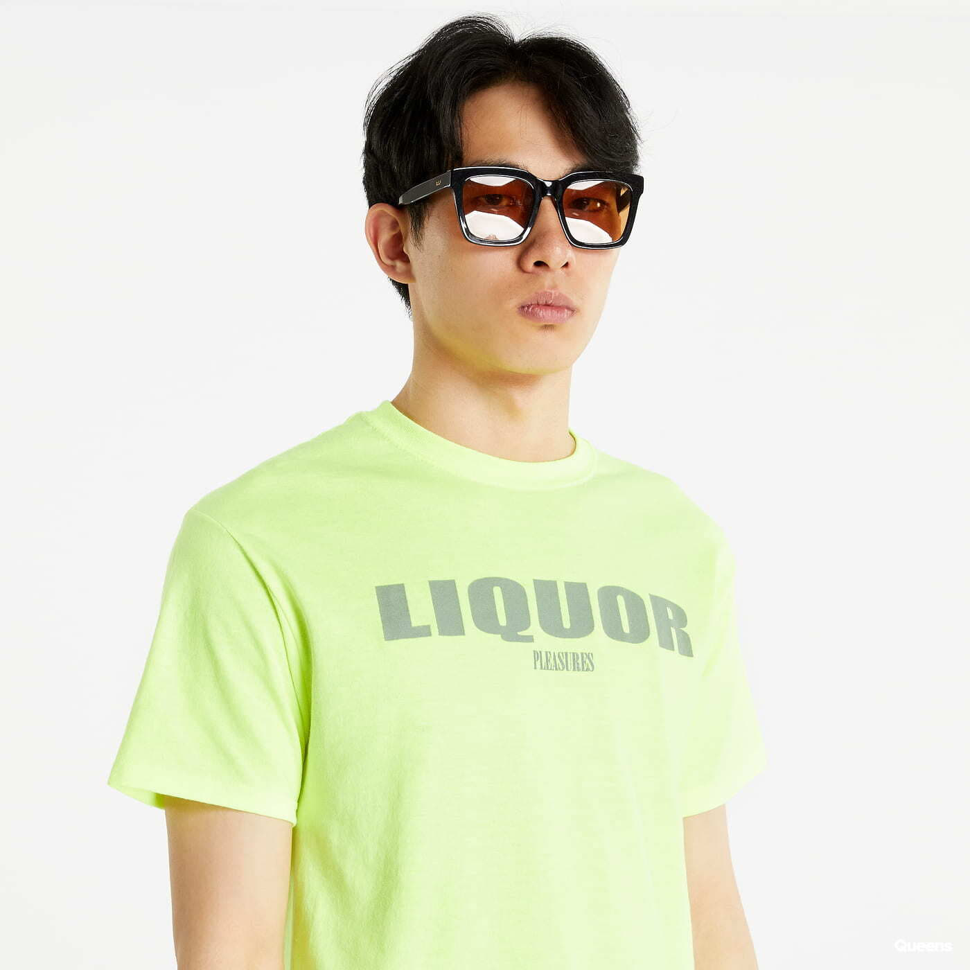T-krekli PLEASURES Liquor T-shirt Green
