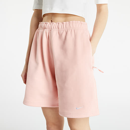 Shorts Nike Solo Swoosh Fleece Shorts Pink Queens