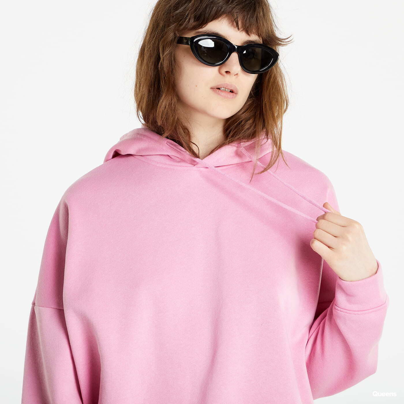 Sweatshirts Noisy May Loose Hoodie Pink