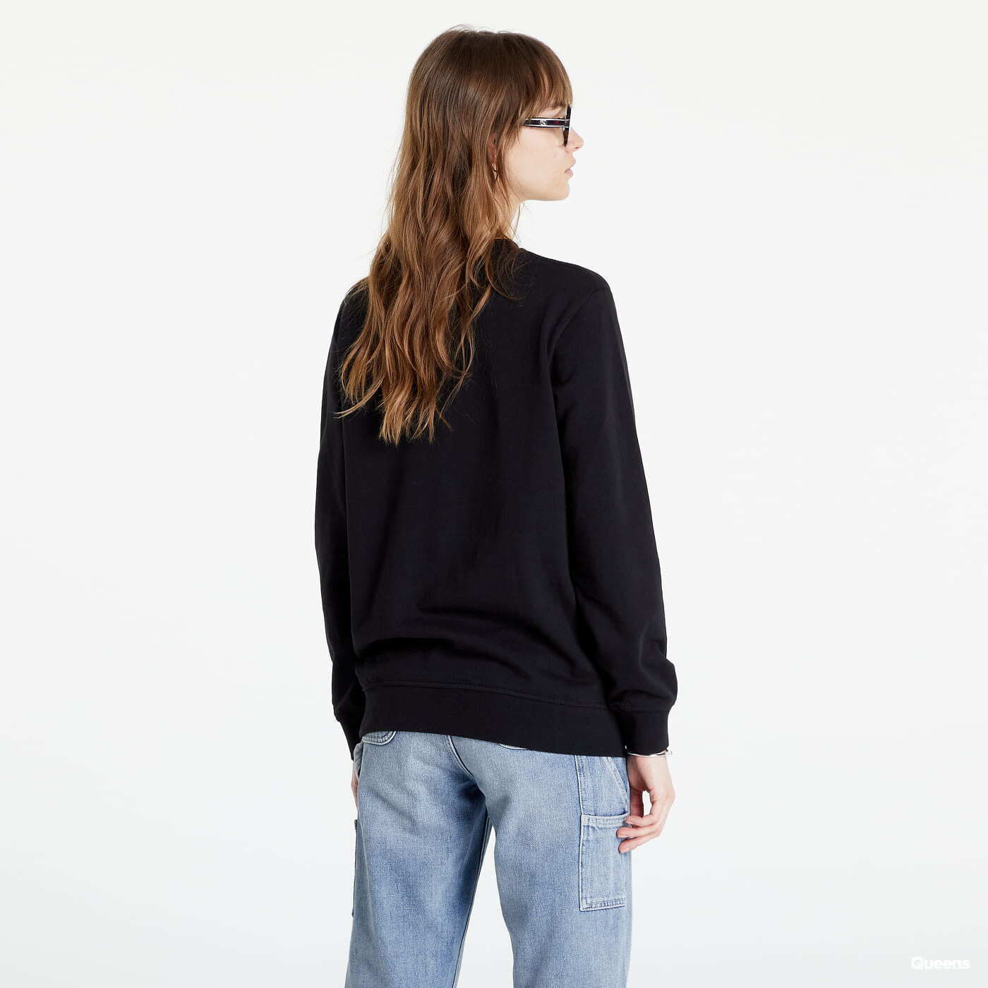 Hanorace JJXX JXAYA LS Relaxed Every Logo Sweat Black