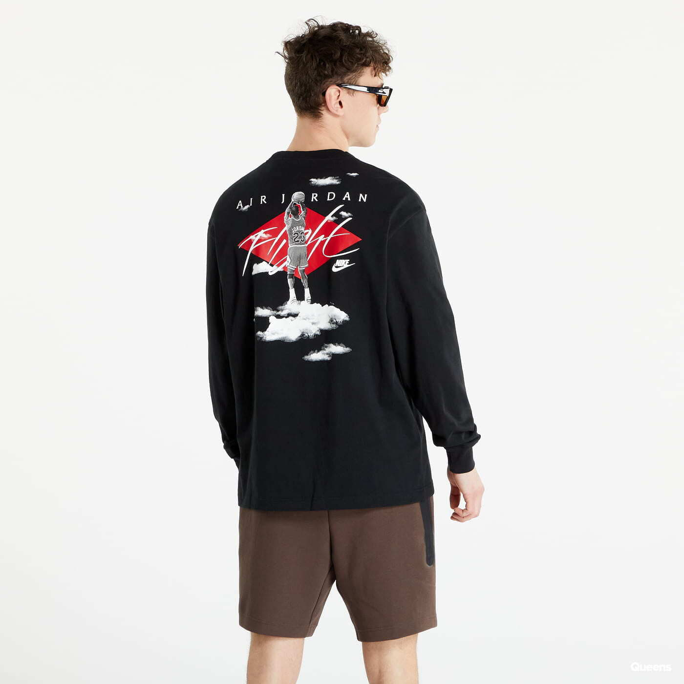 Trička Jordan Flight Essentials Men's '85 Long-Sleeve T-Shirt Black