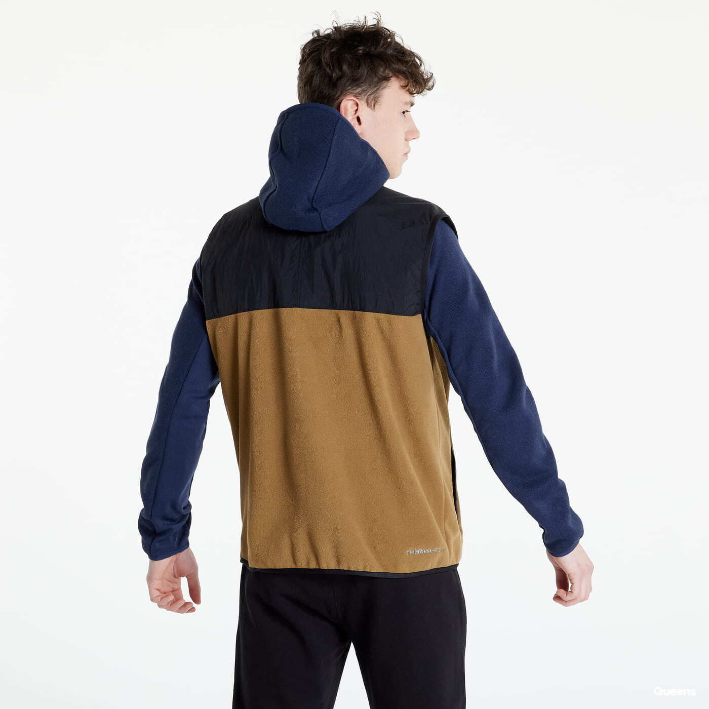 Vesty Nike Fleece Gilet Brown