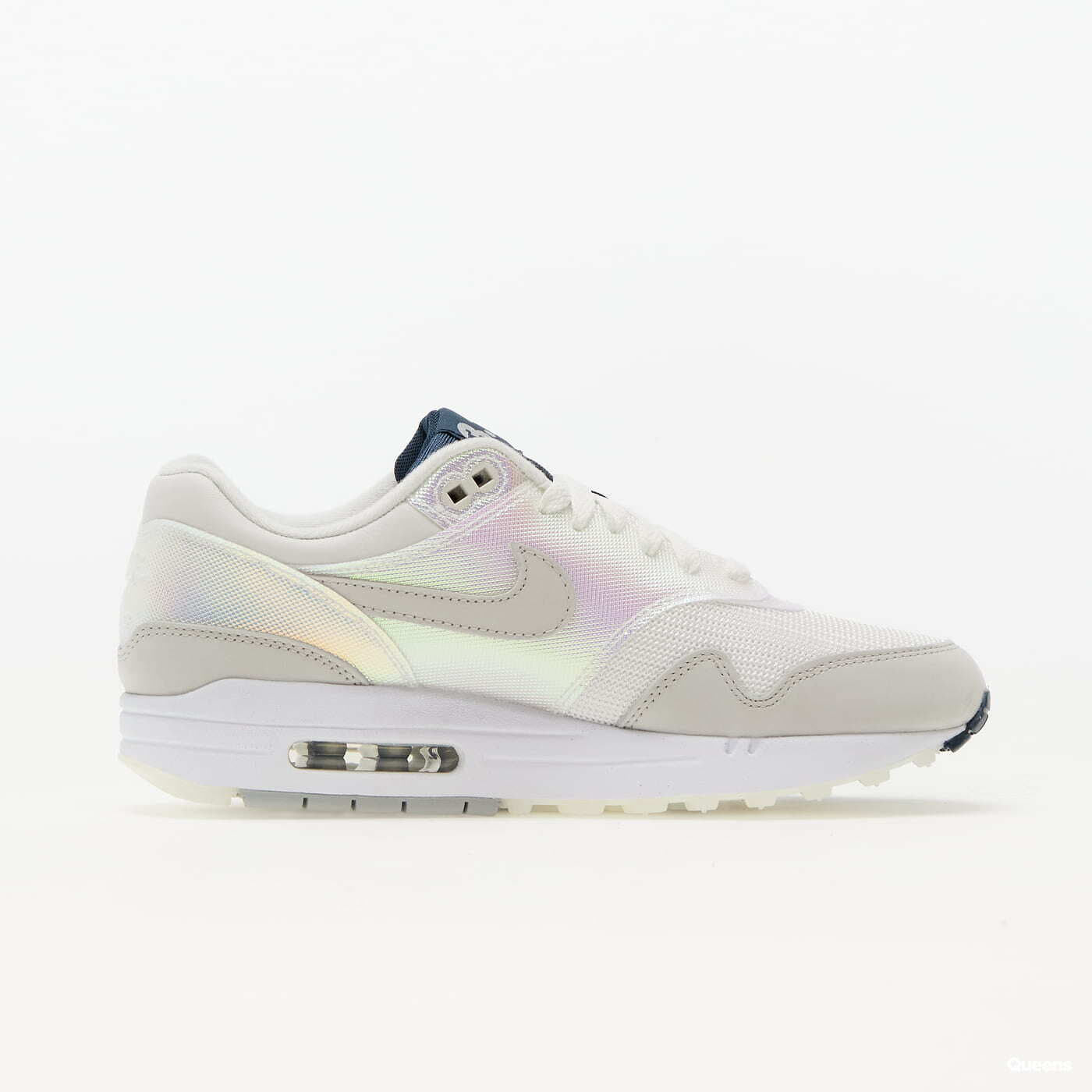 Sneakers und Schuhe fur Frauen Nike Air Max 1 AMD Summit White Light Bone Lt Smoke Queens