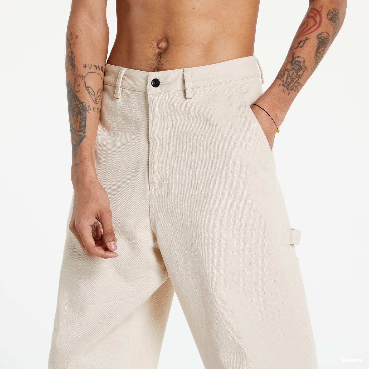 Jeans und Hosen PREACH Cotton Twill Pants Creamy