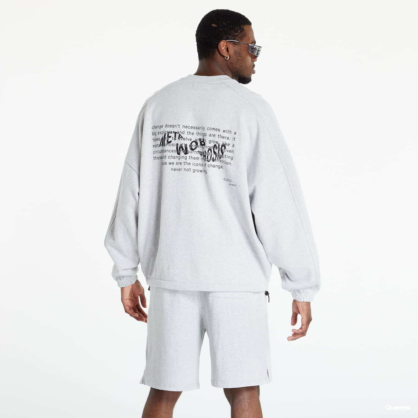 Hoodies and sweatshirts  PREACH Oversized Stripe C Grey