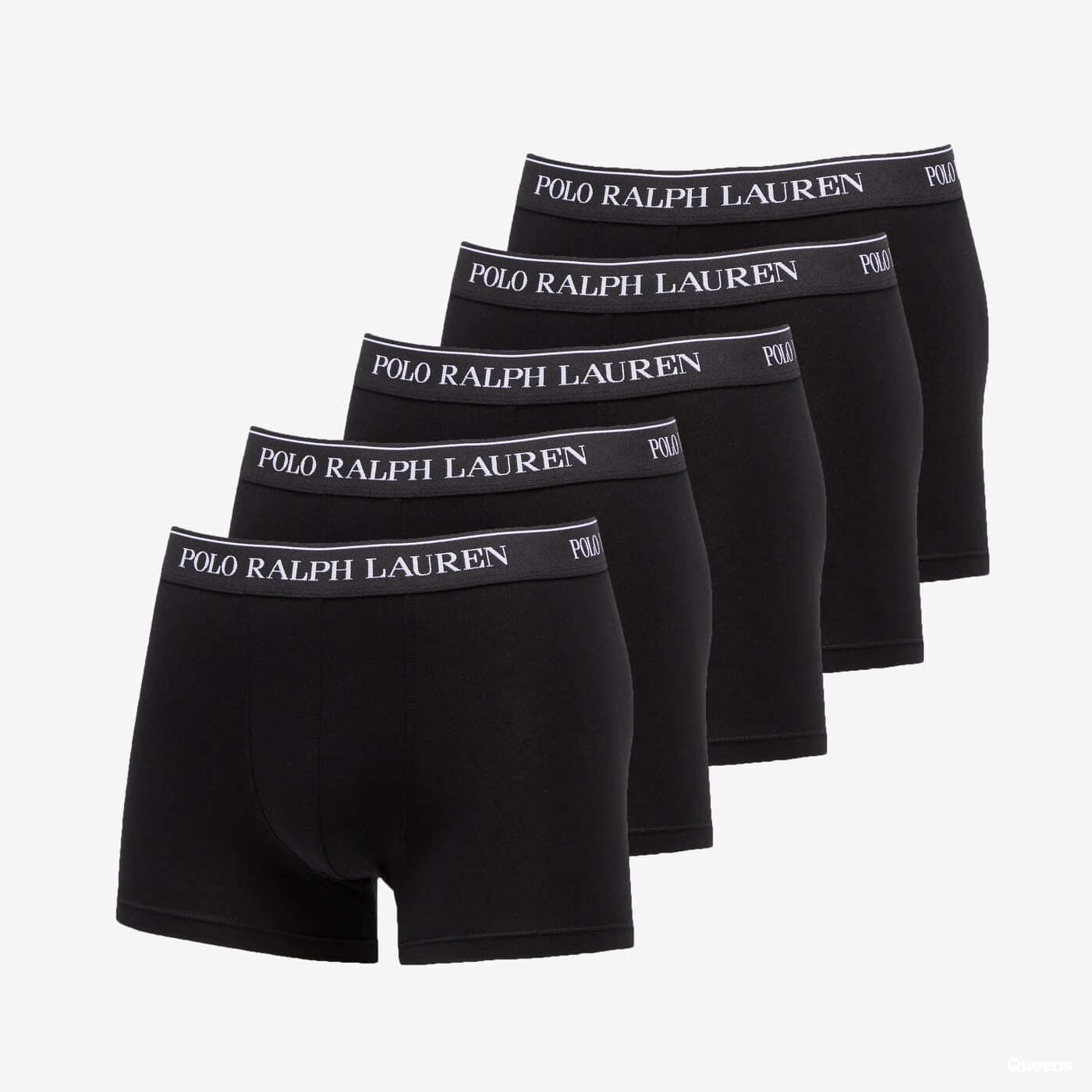 Boxershorts Polo Ralph Lauren Stretch Cotton Five Classic Trunks černé