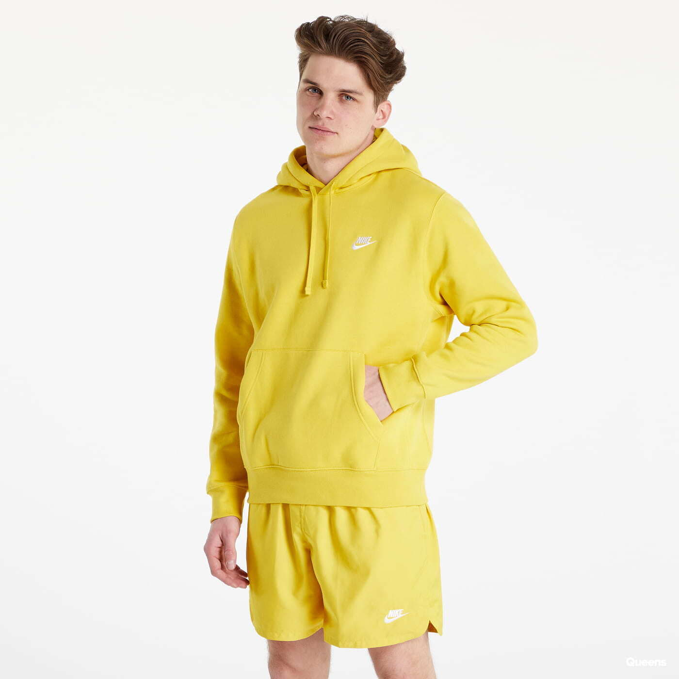 Sweatjacken und Sweatshirts Nike Club Sweatshirt Yellow