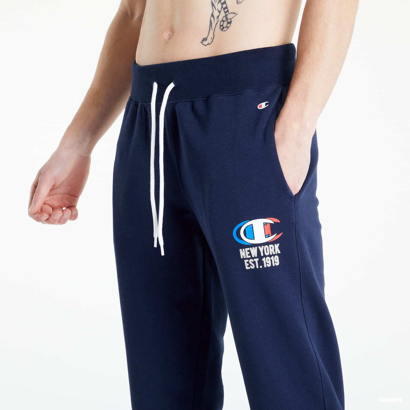 Jogger Pants Champion Rib Cuff Pants navy | Queens