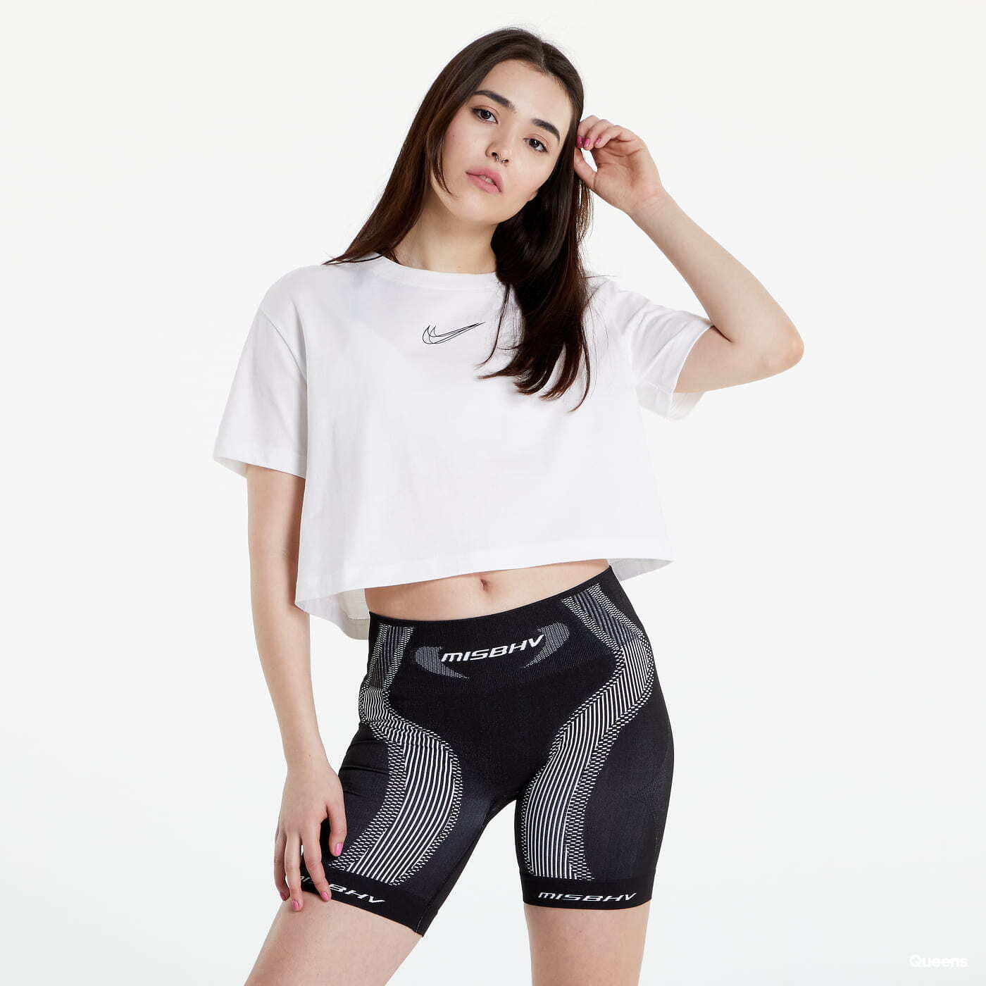 T-shirts Nike Cropped Dance T-Shirt White