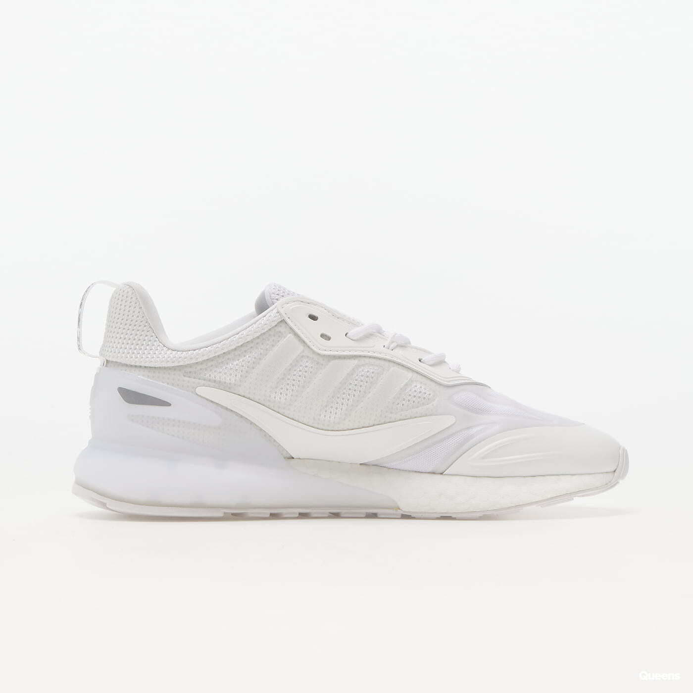Vīriešu čības un apavi adidas Originals ZX 2K Boost 2.0 Cloud White/ Core Black/ Cloud White