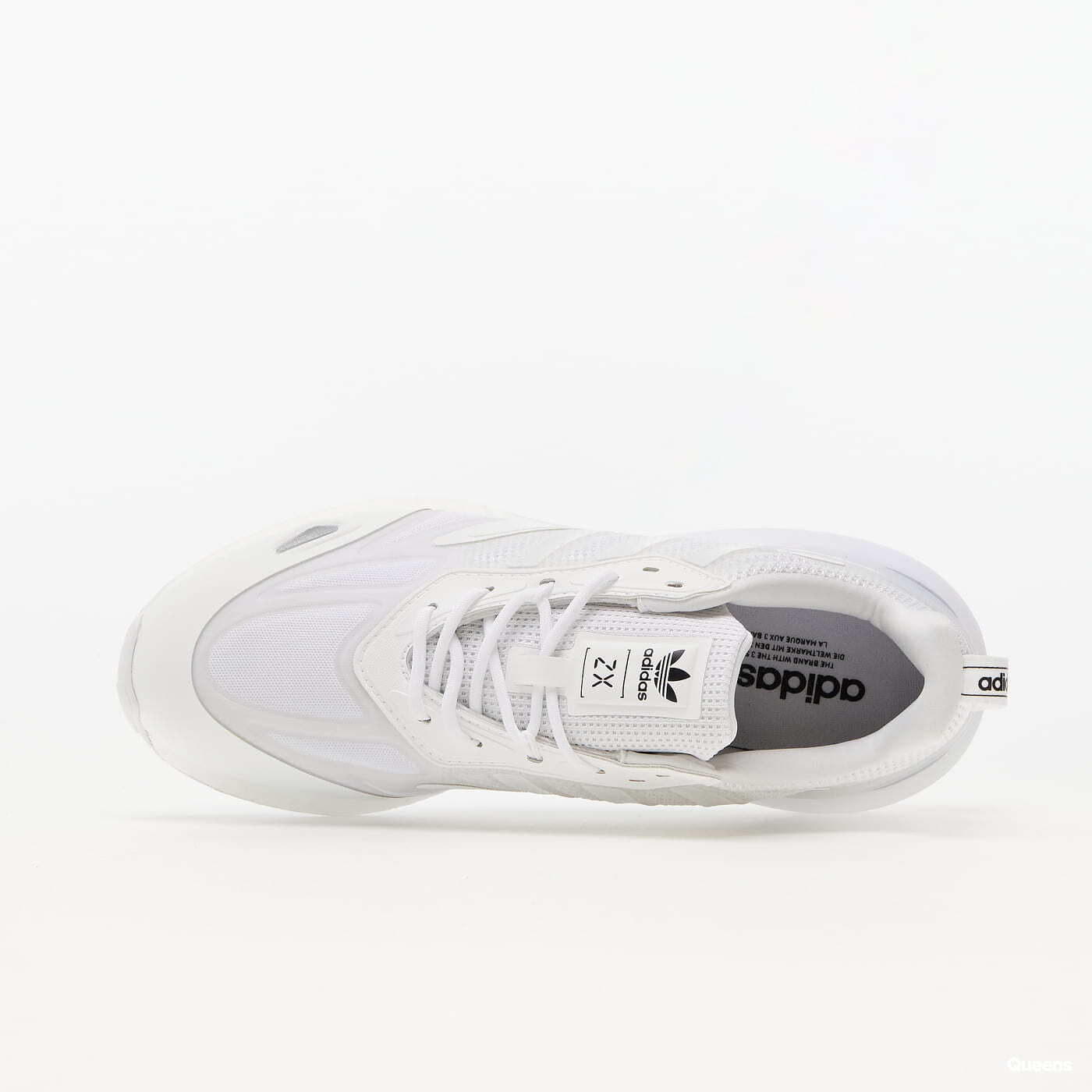 Vīriešu čības un apavi adidas Originals ZX 2K Boost 2.0 Cloud White/ Core Black/ Cloud White
