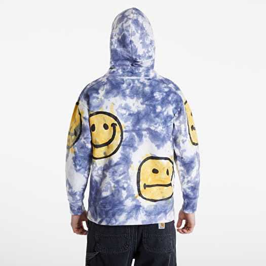 Hoodies and sweatshirts Market Smiley Sun Dye Hoodie Blue Queens