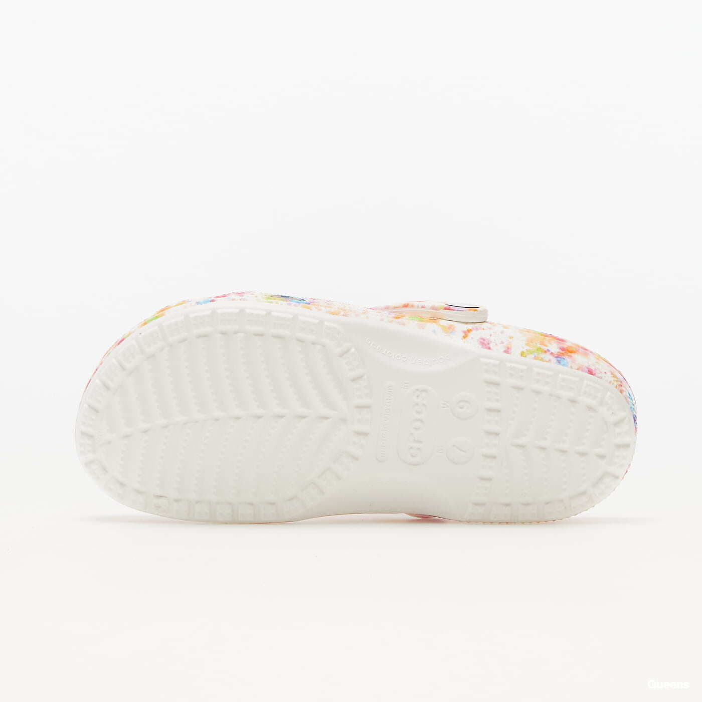 Pánské tenisky a boty Crocs Classic Tie Dye Graphic Clog White